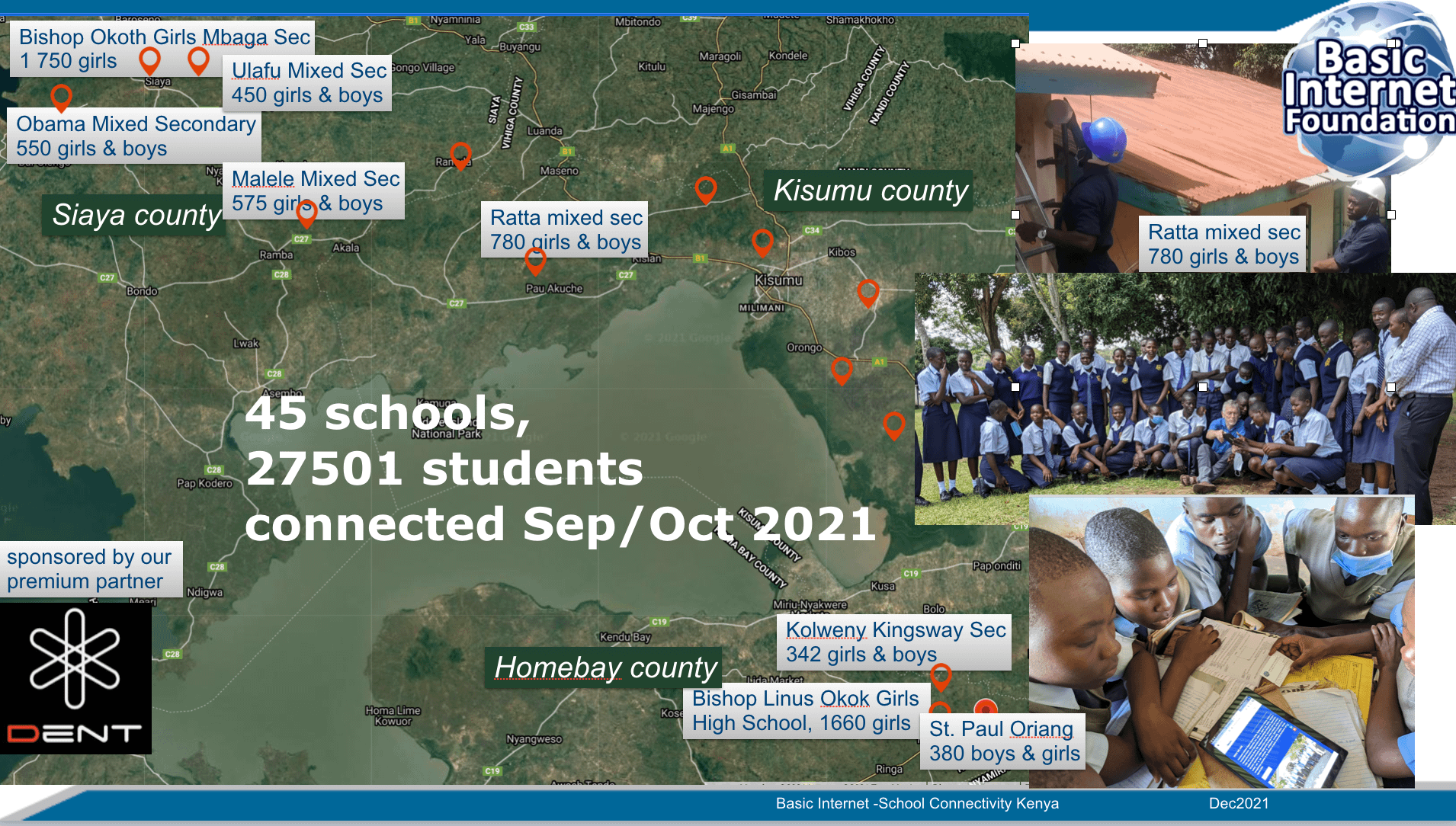 Keyna connecting 45 schools